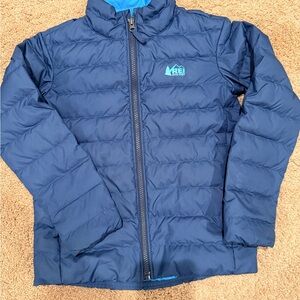 REI Kids Blue Puffer Jacket
